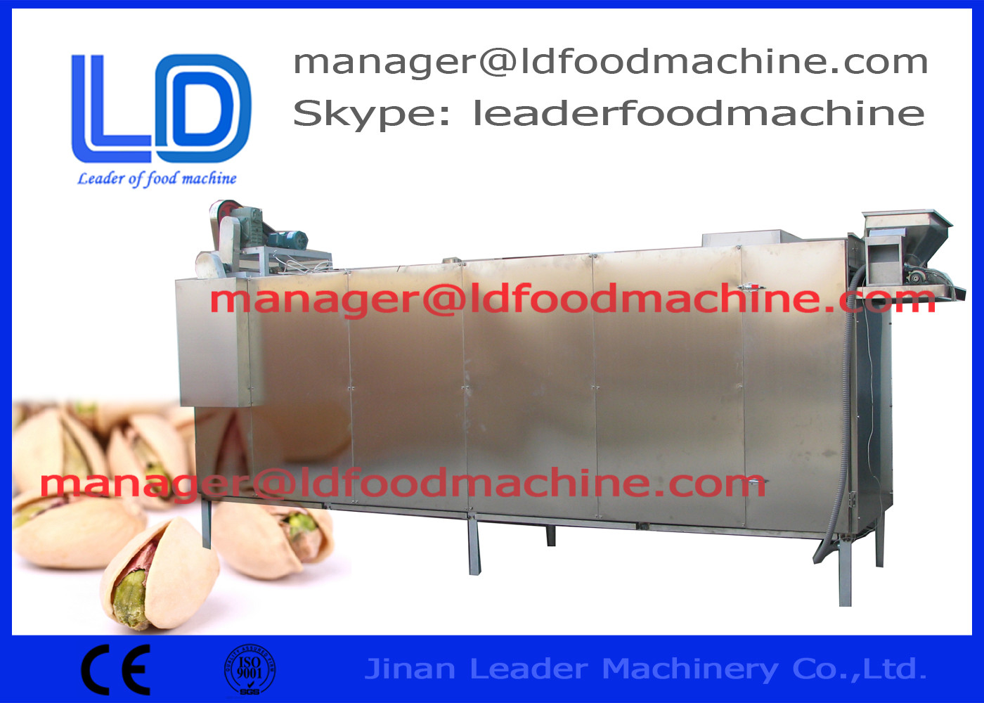 LD đồ ăn nhẹ phun sấy